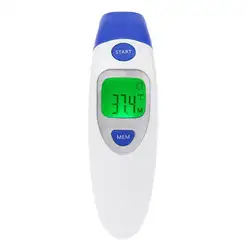 Цифровой ИК инфракрасный высокая температура тела термометр для взрослых детей термометр для лба и ушей для малышей, детей и взрослых