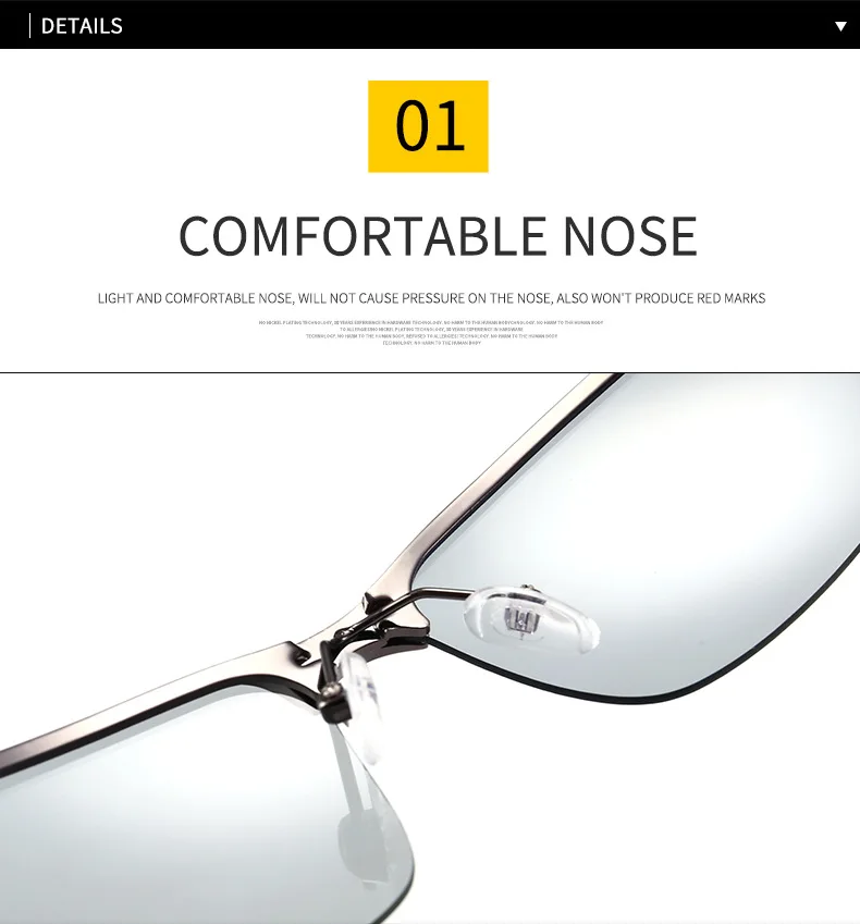 Вождения фотохромные солнцезащитные очки для мужчин HD поляризованные Хамелеон обесцвечивание солнцезащитные очки высокое качество Oculos de sol Masculino