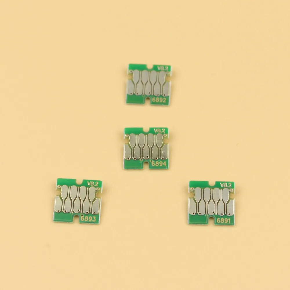 BK C M Y T6891-T6894 V8.2 версия картридж с чипом для Epson суреколор S30670 S30600 Одноразовый чип