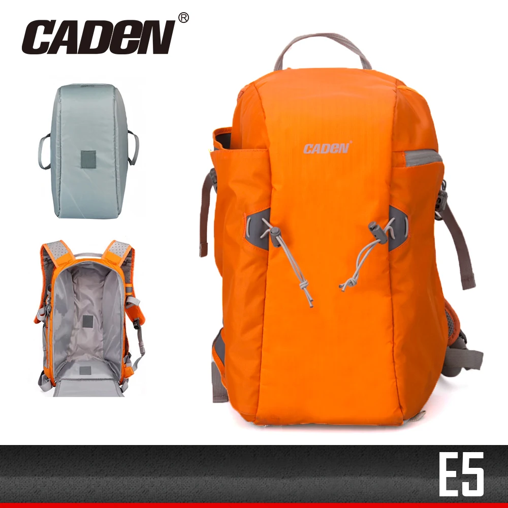 

caden Photo Ultra Durable Wear-resistant Anti-theft Prevent Vibration Travel For Canon Nikon camera bag Leisure camera backpack