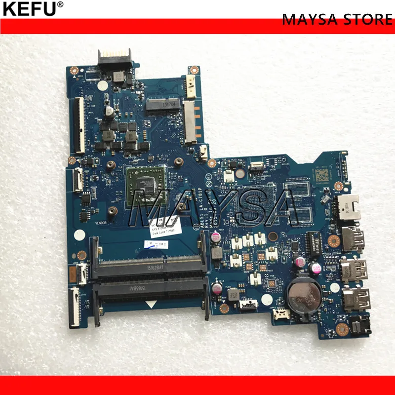 for HP 15-AF Series 818487-001 818487-501 818487-601 R5M330 1GB A6-6310 ABL51 LA-C781P Laptop Motherboard Mainboard Tested