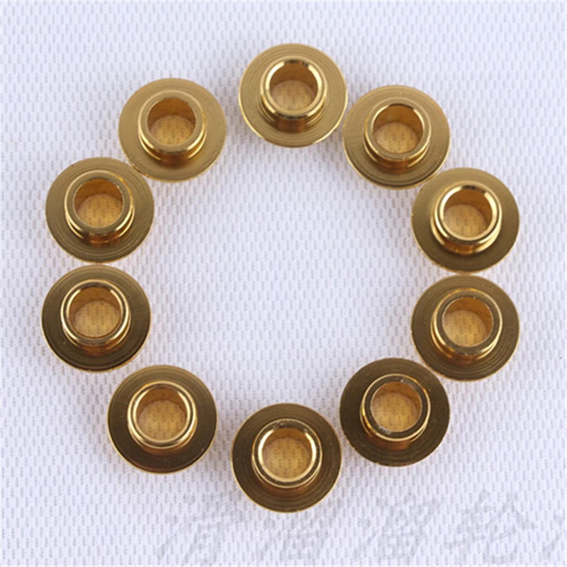 10 Pieces Silver / Golden Skating Bushing Spacer, 10mm Length, For Inline Roller Skates / Scooter / Skateboard Wheel Screw Nail