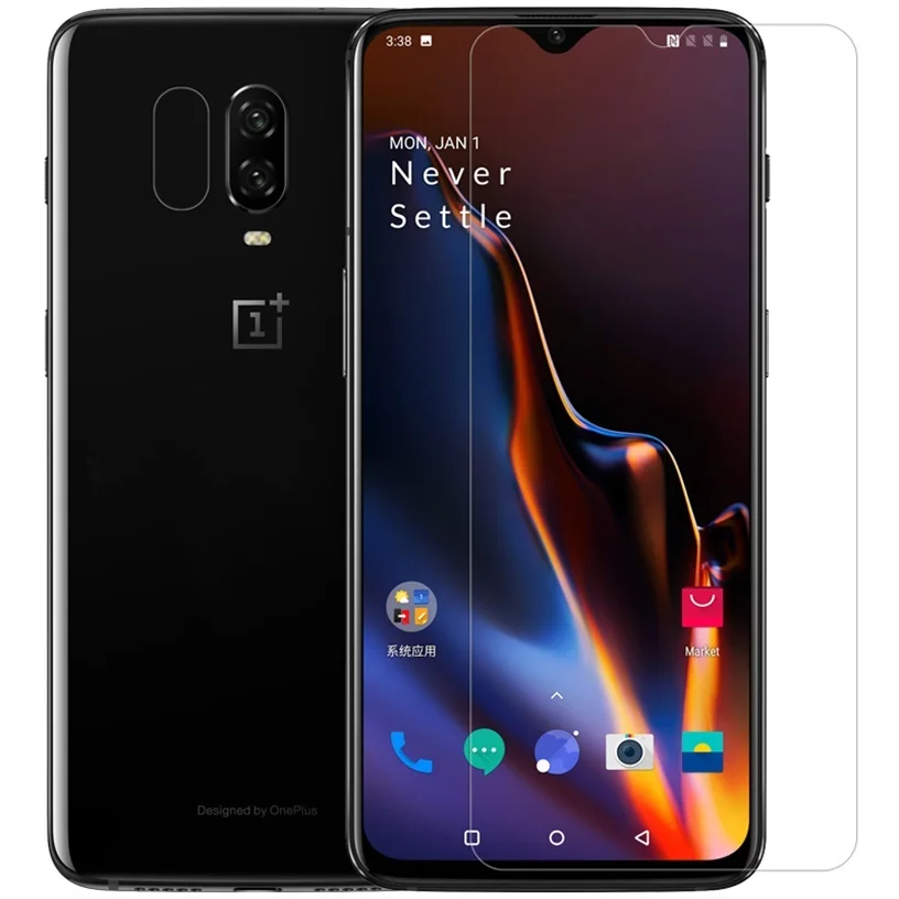 

GerTong Transparent Screen Protector Tempered Glass For Oneplus 7 3 5 6 Protective Glass Film One Plus 3t 5t 6t 2.5D Guard Glass