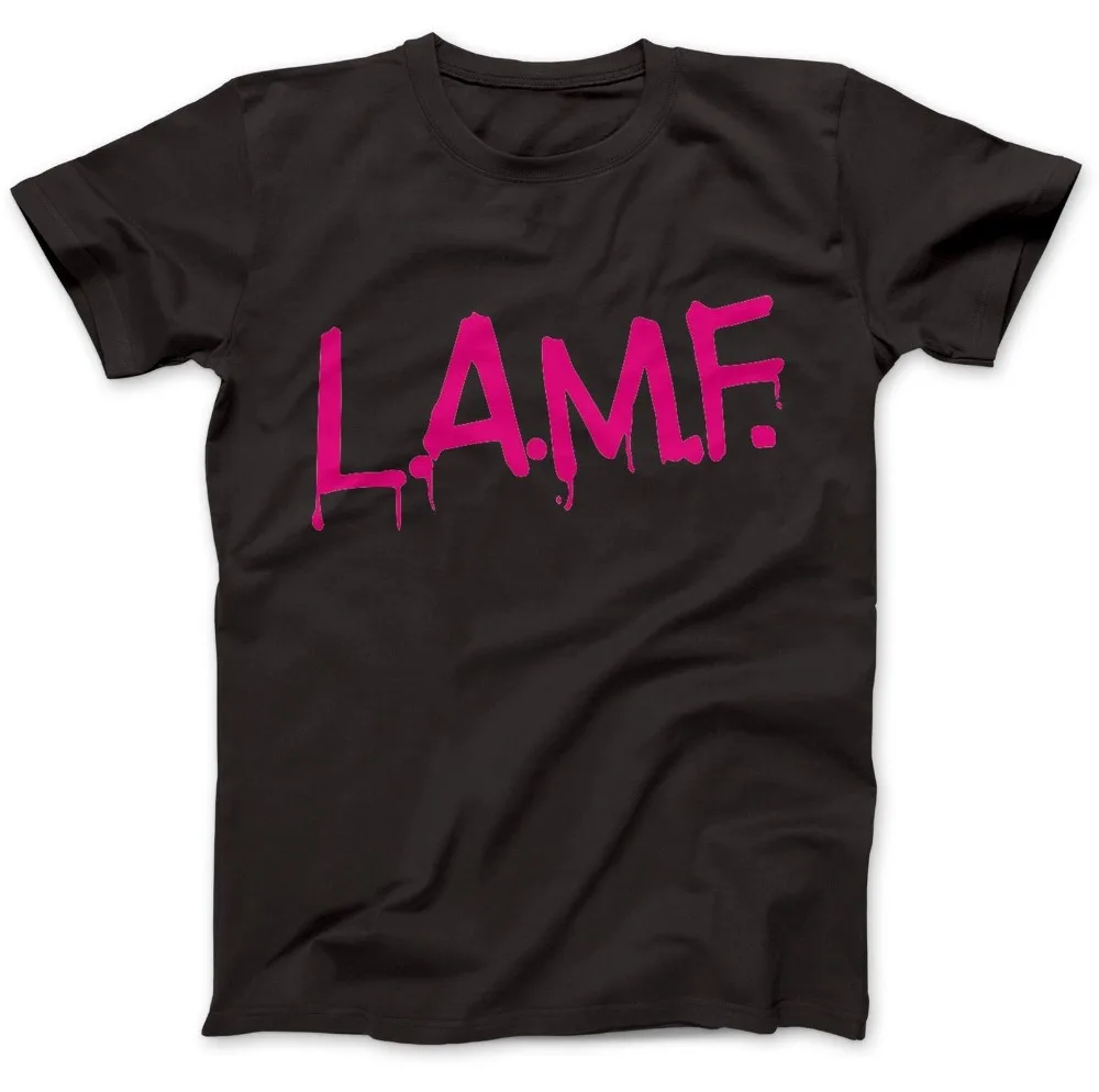 

Fashion Funny Tops Tees 2018 LAMF L.A.M.F As Worn By Johnny Thunders T-Shirt 100% Cotton T-Shirt men t shirt Tops Tees