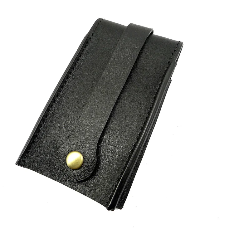 

Pulling-Out Key Pouch Leather Key Holder Large Capacity Key Organizer Case Pack Men Women 1861L
