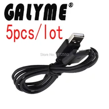 5 шт./лот Высокое качество 1 м черный 2 в 1 USB передачи данных синхронизации и зарядки кабель для pspgo playstationportable Go провода Кабели