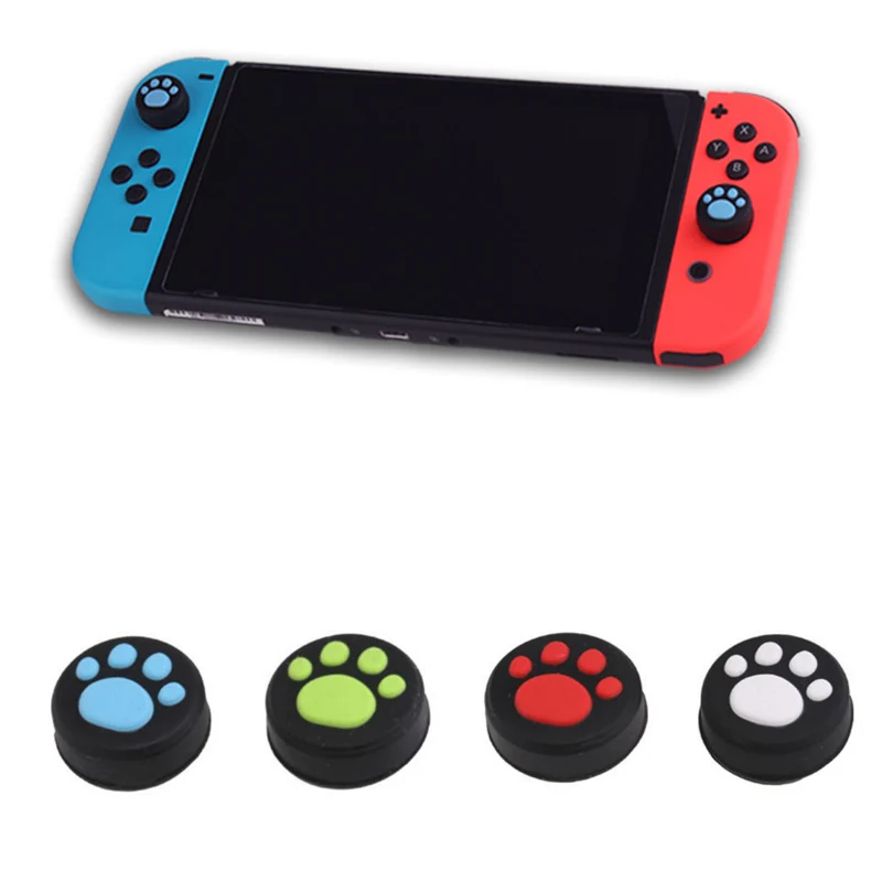Силиконовые колпачки для стиков Nintendo Switch NS Joy Con с кошачьими когтями | Электроника