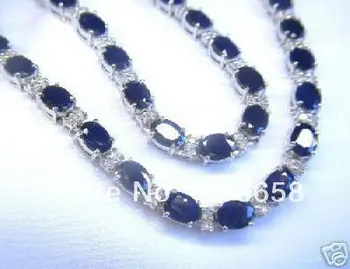 

Women Gift word Love real blue stone gem Necklace 17.5inches. wedding jewelry