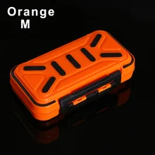 Недавно водонепроницаемый для хранения рыболовных приманок чехол Двусторонняя Морская Лодка расстояние Карп Fly снасти Коробка FMS19