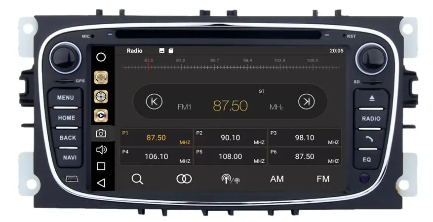 Clearance IPS 32g 4GRam 7" Android 8.01 Car Audio for Ford Fusion Galaxy Cmax Fiesta Kuga  Headunit Stereo Vedio GPS Navi Multimedia Radio 3