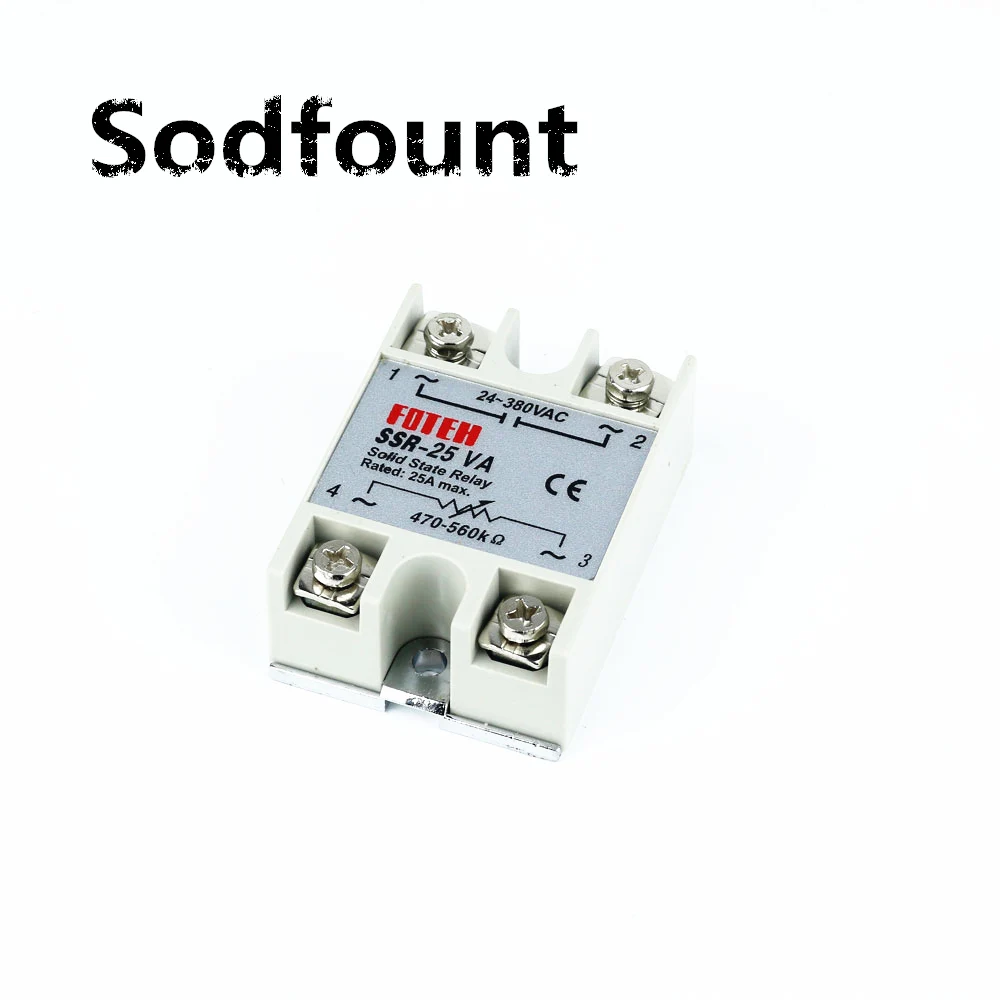 SSR relay 25VA Resistance Regulator single phase solid state relay SSR