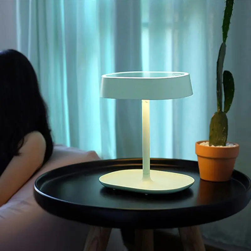 

LED Touch Screen Makeup Mirror with LED Lights Vanity Mirror Intelligent Mirror Desk Stand Makeup Mirror