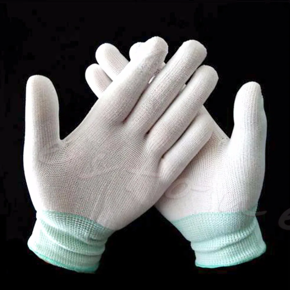 1 пара нейлоновых стеганых перчаток для машины движения квилтинга крепления для прошивки