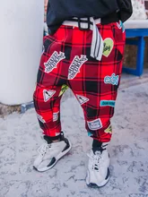 

Children's pants 2018 new autumn children's plaid casual pants boys pants baby girls trousers sweatpants
