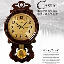 20 inches Retro swing wall clock Saat Clock Reloj Relogio de Parede Duvar Saati Horloge Murale relogio de parede decorativo