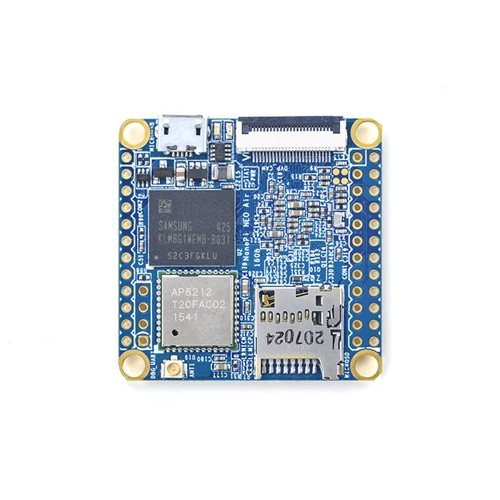 Малый для NanoPi NEO Air бортовой 512 Мб DDR3 8G eMMC Wifi/bluetooth Allwinner H3 макетная плата IoT демо RPI 2