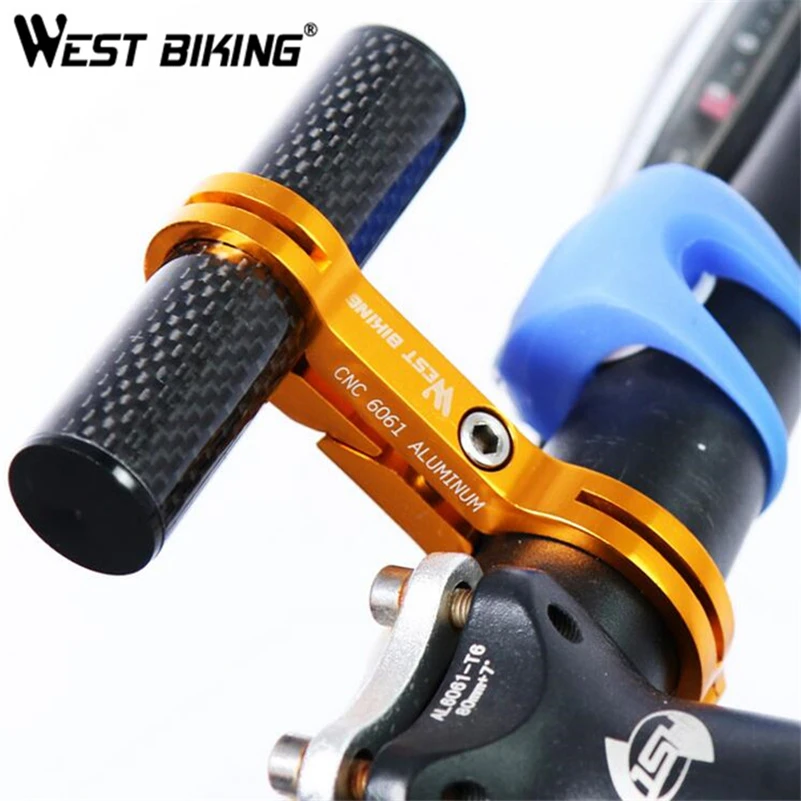 Buy WEST BIKING Cycling Bike Handle Bar Extender Light
