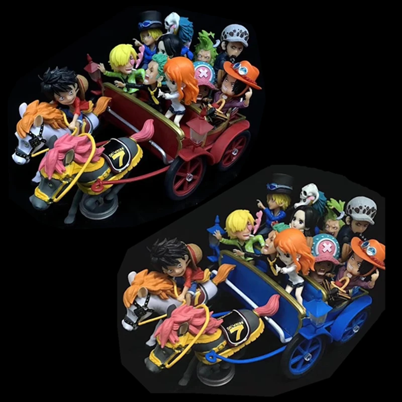 

Anime One Piece 20th Anniversary Carriage Ichiban Kuji WCF PVC Figures Model Dolls Toys Gift