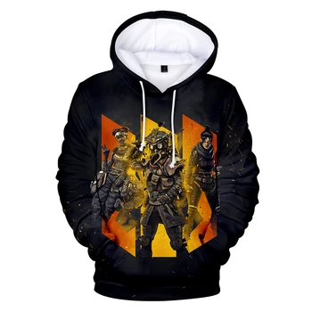 

2019 New Games Apex Legends 3D Hoodies Men Women Hip Hop Comfortable Casual Apex Legends Hooded Sweatshirt