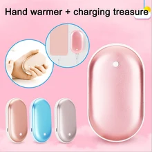 Перезаряжаемый ручной обогреватель 3000 мАч Карманный обогреватель зарядное устройство для телефона