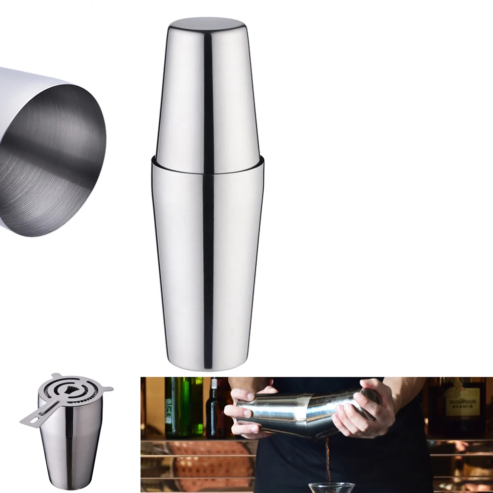 

800ml/600ml/450ml Stainless Steel Bar Tools Shake Mixing Cup Flair Bartending Cocktail Shaker Cup Drink Mixer Barware Tools