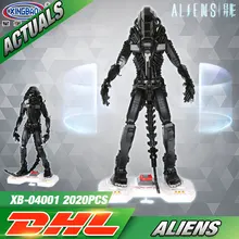 XingBao 04001 2020 Pcs Genuína Criativo Série de Filmes Do Robô Alienígena Conjunto crianças Educacionais Blocos de Construção Tijolos Brinquedos Modelo