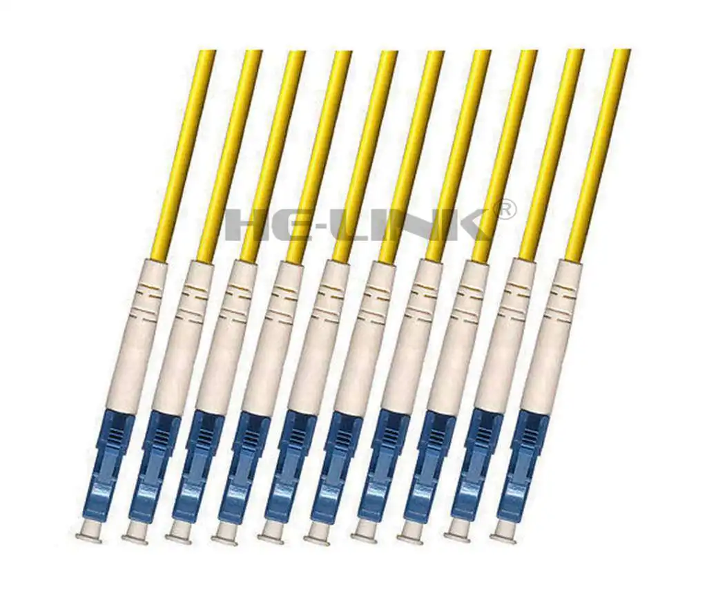 

LODFIBER 700M LC-LC Indoor Armored Singlemode 10 Strands Fiber Optic Cable Patch Cord 9/125
