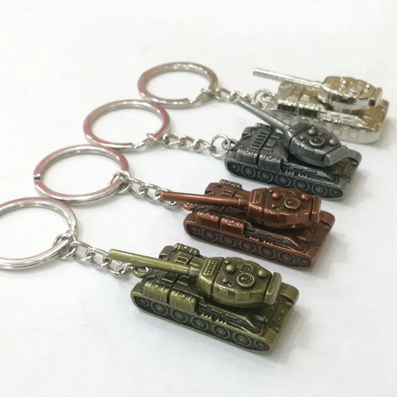 Боевая версия бронированный автомобиль брелок для ключей металлические кольца