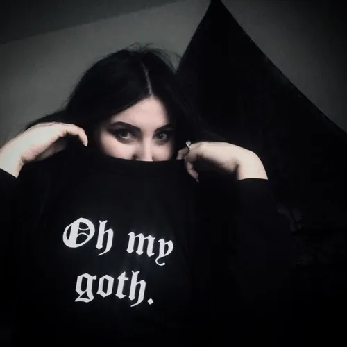

Oversized Women Sweatshirt Oh My Goth Letter Printing Harajuku Grunge Punk Hip Hop Fashion Hoodies Female Pullover Jumpers XXL