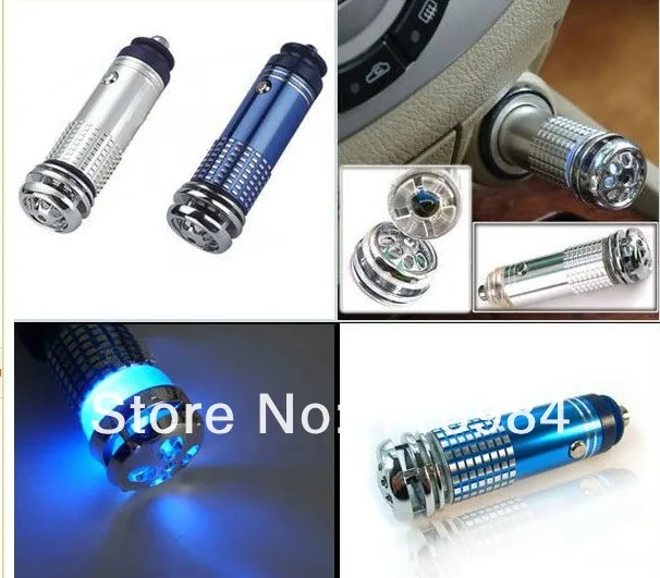 Очиститель воздуха 12 В Мини Авто Свежий Воздух Ионный Очиститель воздуха озоновый ионизатор очиститель