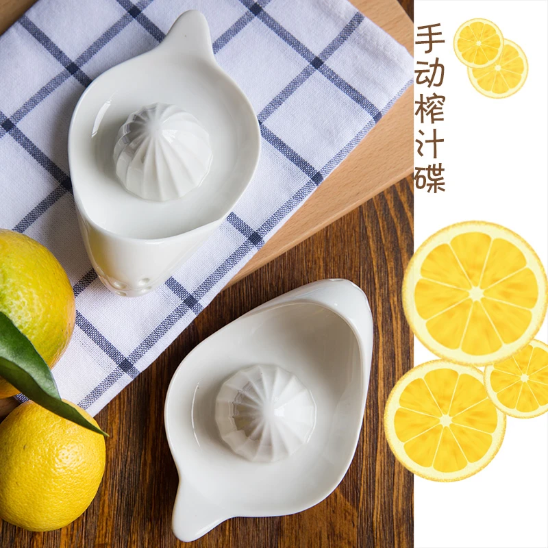 関心で陶器非毒性新鮮な オレンジ リンゴ トマト レモン健康な果物と野菜ジュース赤ちゃん手動セラミック皿 Dish Ball Dish Partsdish Stand Aliexpress