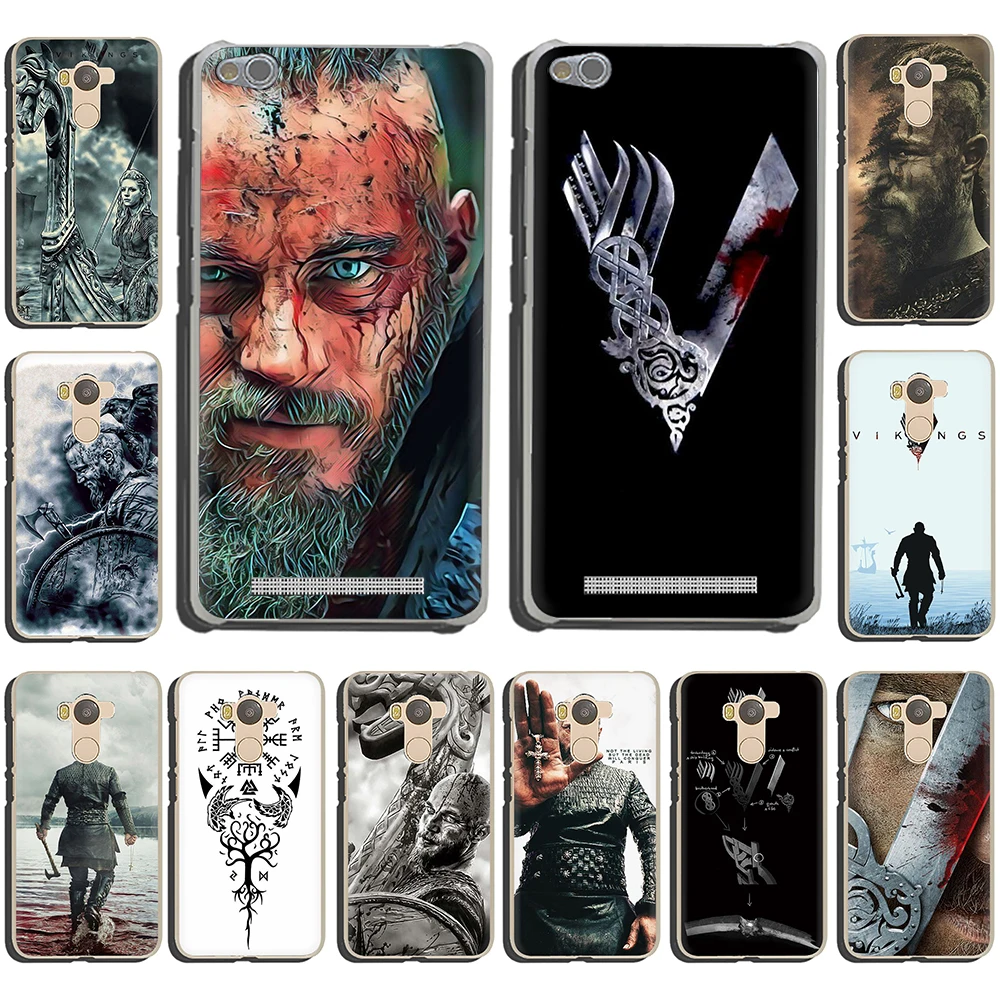 

Vikings Series Hard Phone Cover Case for Redmi 5 6 A 5Plus K20 Pro S2 7 Go Note 4 4X 5 6 7 8 Pro