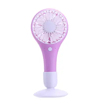 

Handheld Charged Rotary Fan with Base Powder
