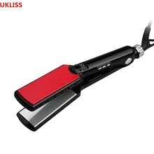 Дизайн плоское железо быстрое выпрямление электрическая расческа щетки для волос Combes плоский утюг ЖК-дисплей цифровой нагрев Stying Инструменты