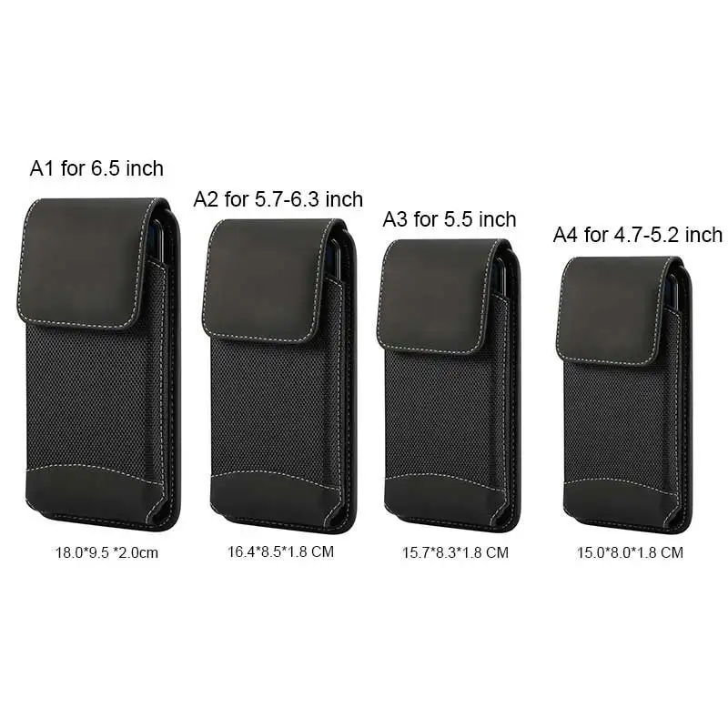 

Universal 4.7-6.9 inch models cellphone Waist Bag for Nokia 6 Pouch Holster for LG ASUS Xiaomi Redmi Belt Clip phone Case