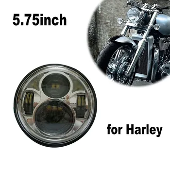 

DOT SAE Approved 5 3/4 inch led Headlight Projector 5.75'' 40W High/Low beam for Dyna Sportster 1200 72 48 883 headlamp