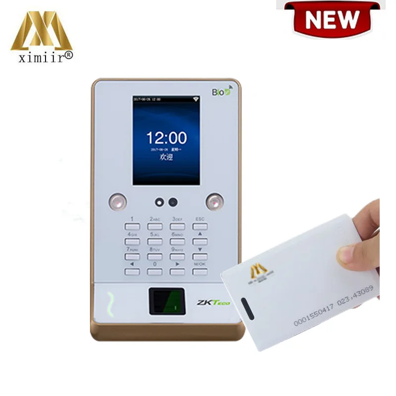 

WIFI Communication TCP/IP Biometric Fingerprint + RFID & Time Attendance Security System for Door ZK UF600