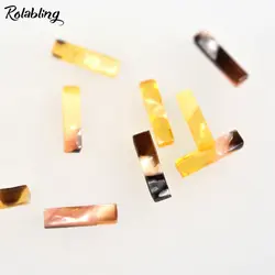 Rolabling имитация янтаря камень 3D Nail Art Дизайн Красивые украшения для ногтей прелестные камни аксессуары для маникюра