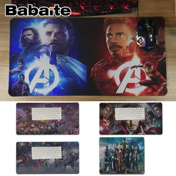 

Babaite New Marvel Universe Avengers Best Movie Unique Desktop Pad Game Mousepad Free Shipping Large Mouse Pad Keyboards Mat