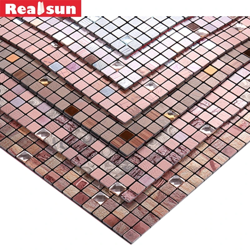 

DIY Decorative Waterproof 3D Mosaic Brick Wall Stickers for Home Decor Living Room Kitchen Wall Covering 30x30CM