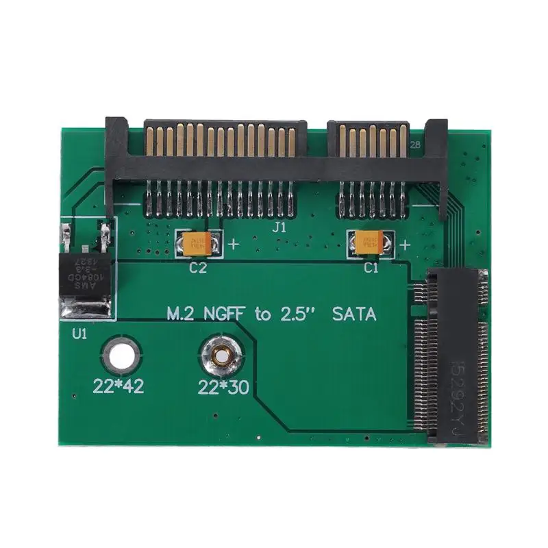 

ALLOYSEED Mini Size NGFF M.2 SSD Solid State Drive to 2.5Inch SATA Interface Adapter Converter