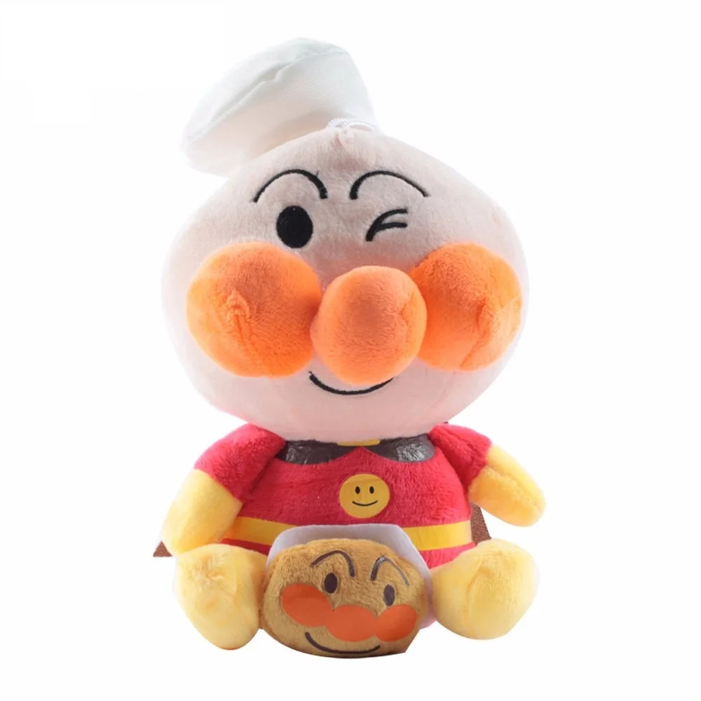 20 см Baikinman Anpanman плюшевые игрушки японское аниме Мультяшные фигурки кукла
