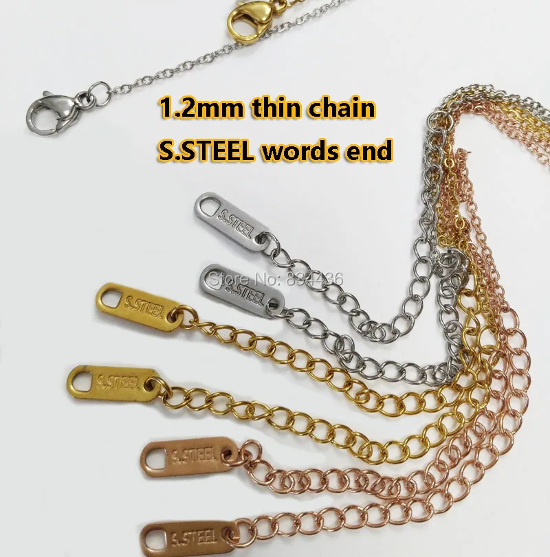 Thin steel chain Clearance