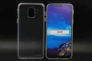 

100pcs/lot High quality transparent smooth Soft TPU Cover Case For Samsung Galaxy J6 2018 EU Version