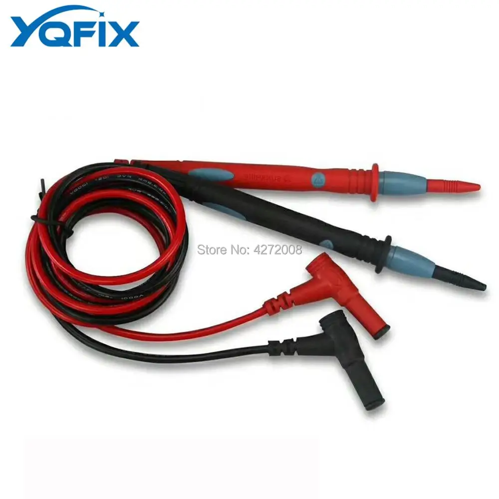 YQFIX 1000V 20A Precision Multimeter Pen Cable 110cm Universal Digital