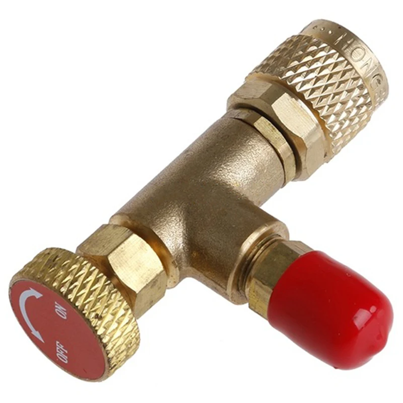 SHGO HOT 1Pc R410 90 градусов Холодильный адаптер Соединительный шланг для измерительных