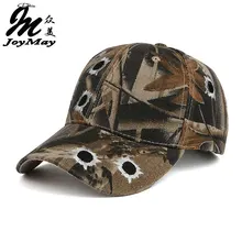 Joymay сезон: весна–лето мужской пара камуфляж Бейсбол cap Регулируемая Мода для отдыха повседневная бейсболка шапка B405