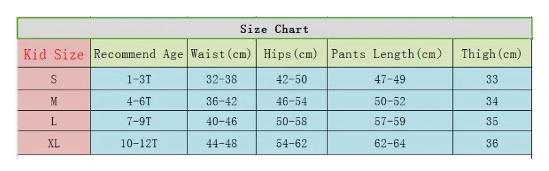 KIDS SIZE