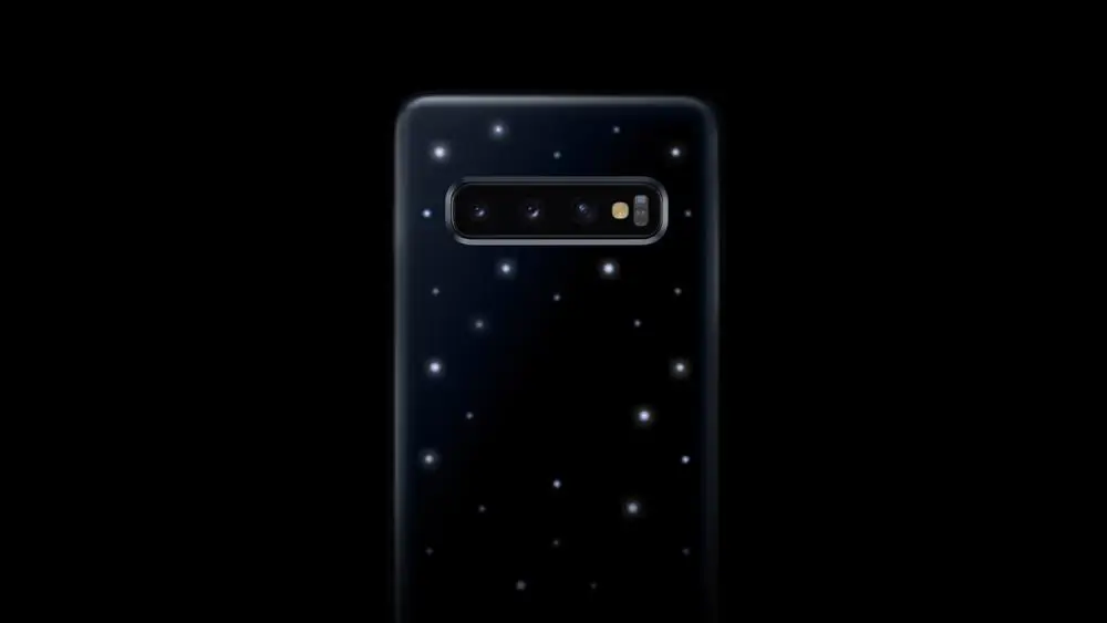 samsung S10 светодиодный чехол S10e samsung Galaxy S10+ S10 Plus светодиодный светильник Smart Back Cover