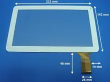 Nuevo 9 “50PIN panel táctil Para LOGICOM S932 (M909) MPMAN MPDC9000 panel de la pantalla táctil Sensor de Cristal de Reemplazo Envío Gratis